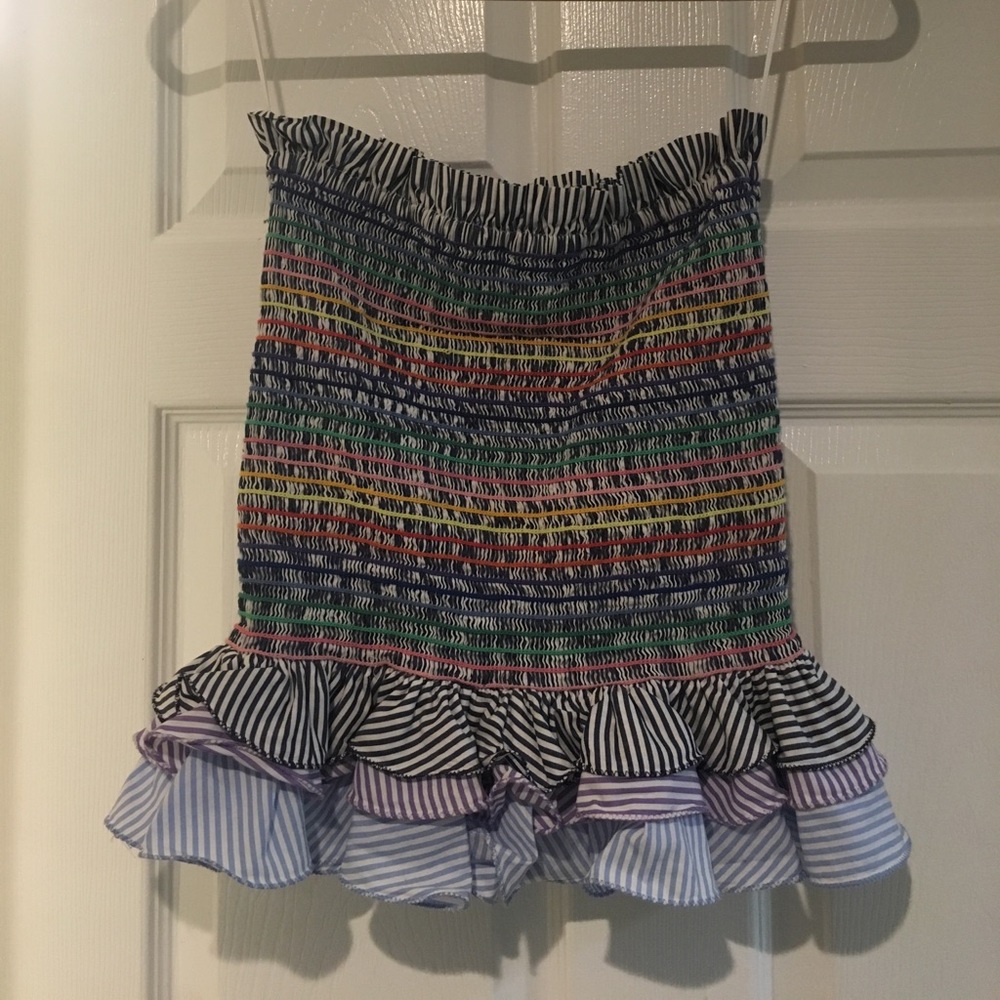 Petersyn multicolor tube top